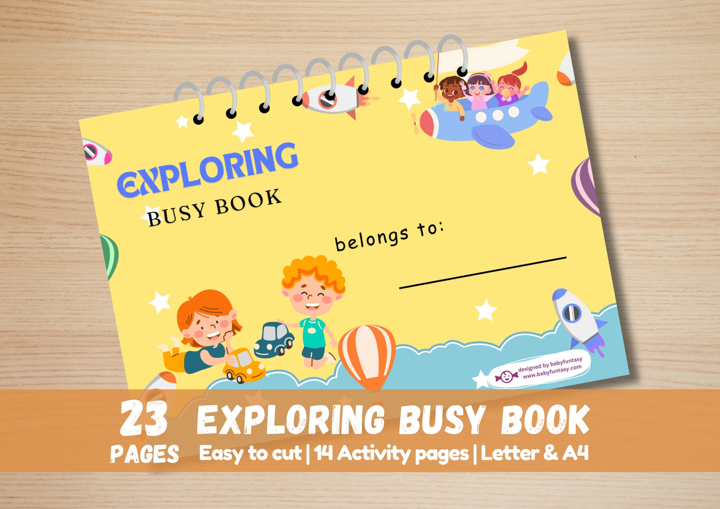 Exploring Busy Book Baby Funtasy Cover