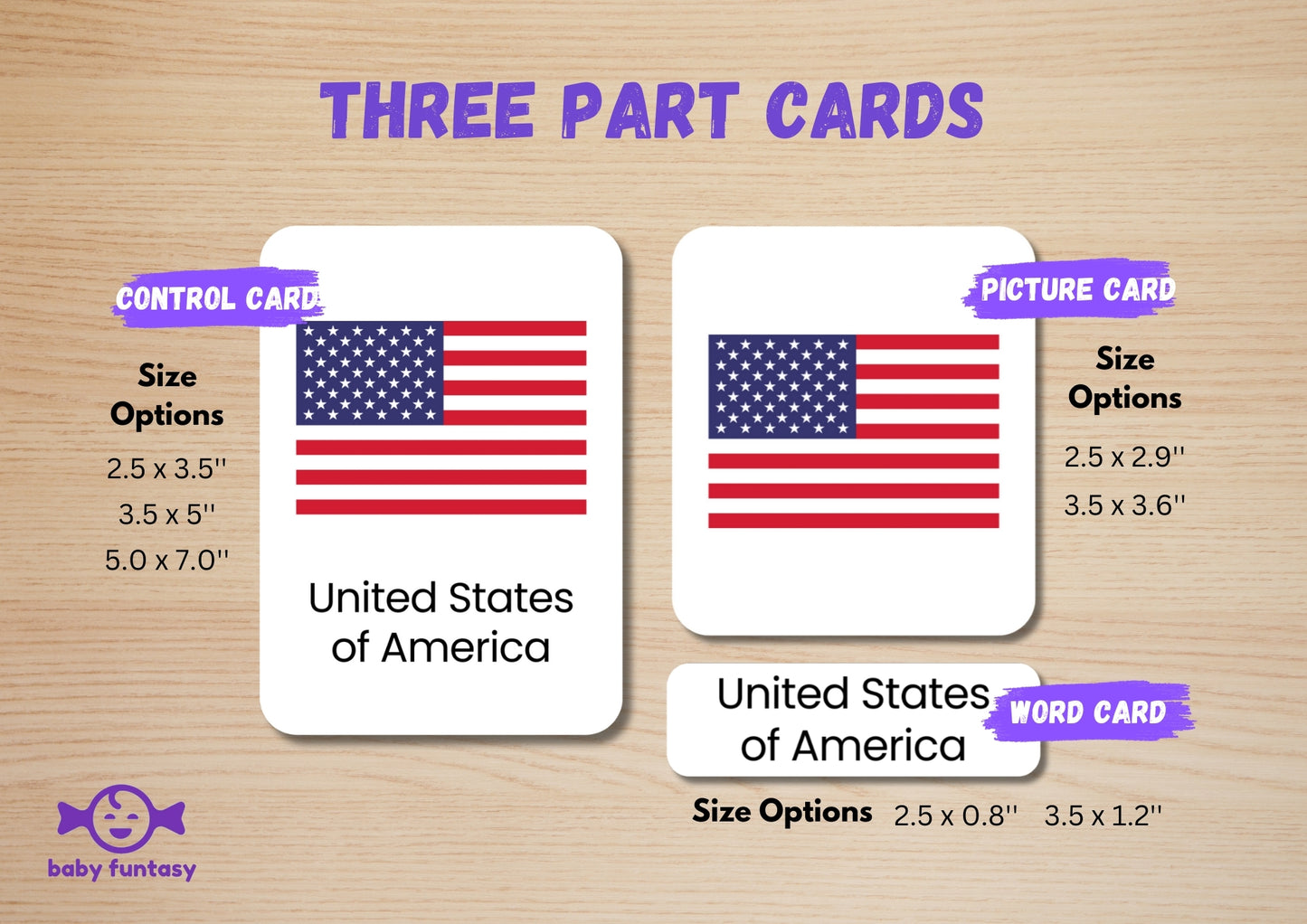 51 Country Flag Flash Card Baby Funtasy 1