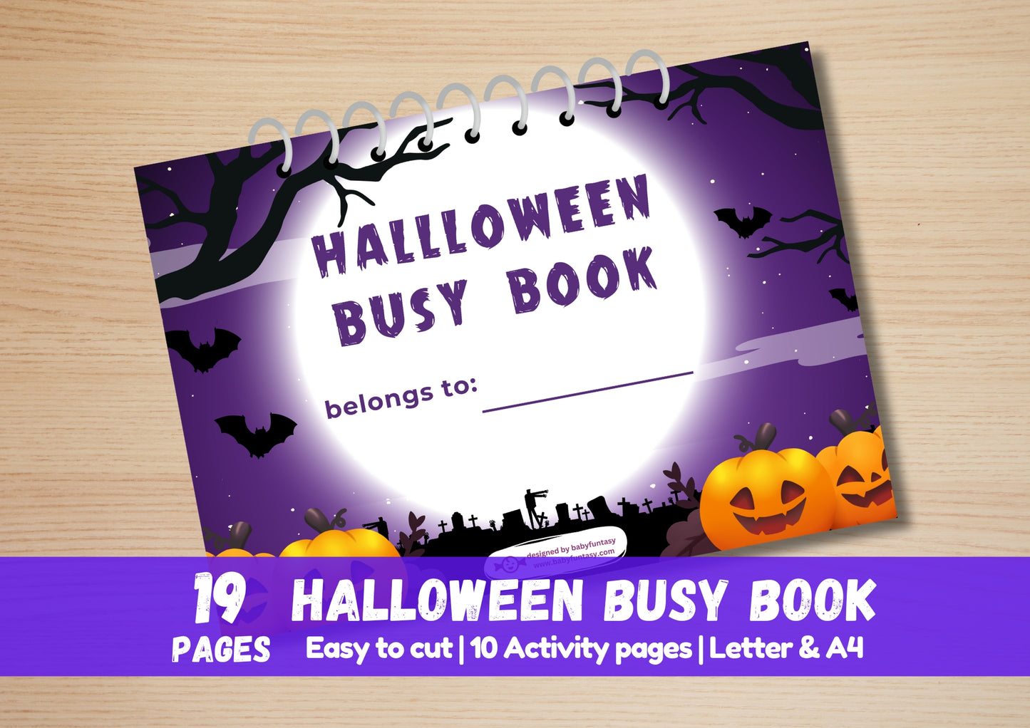 Halloween Busy Book Baby Funtasy Cover