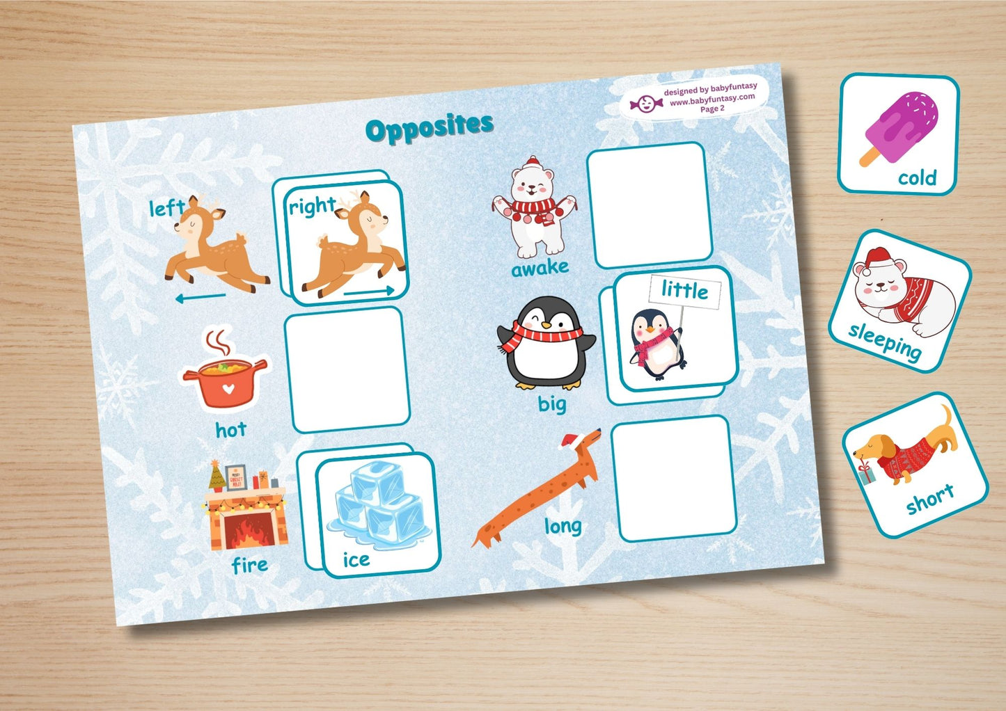 Winter Busy Book - DIGITAL DOWNLOAD Printable Quiet Book