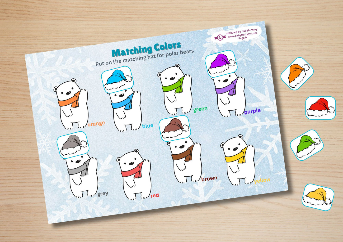 Winter Busy Book - DIGITAL DOWNLOAD Printable Quiet Book