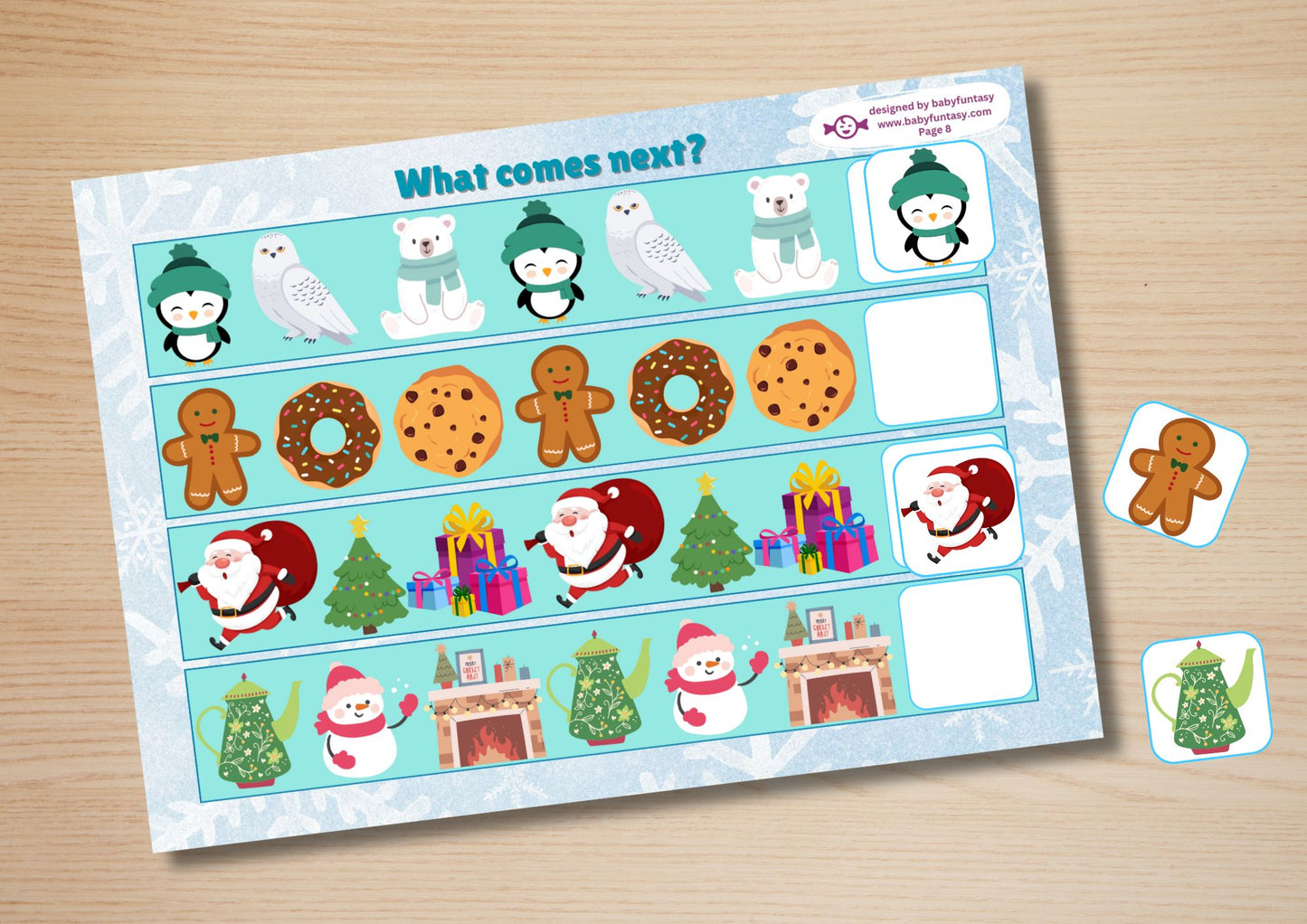 Winter Busy Book - DIGITAL DOWNLOAD Printable Quiet Book
