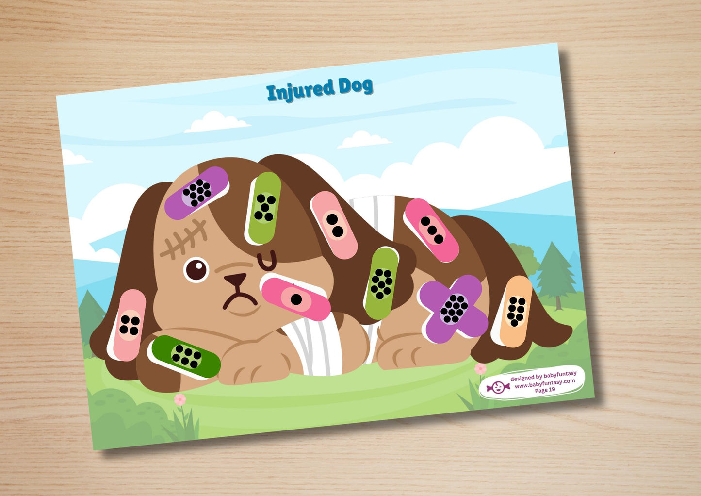 Math Busy Book - DIGITAL DOWNLOAD Printable Quiet Book