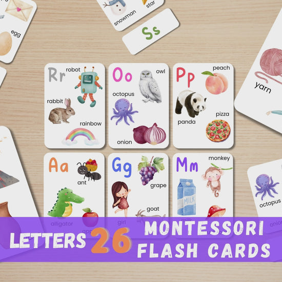 Alphabet 26 letters Flash Card Baby Funtasy video