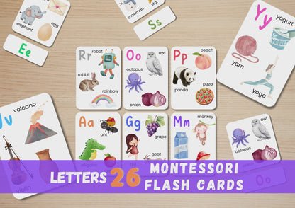 Alphabet 26 letters Flash Card Baby Funtasy video