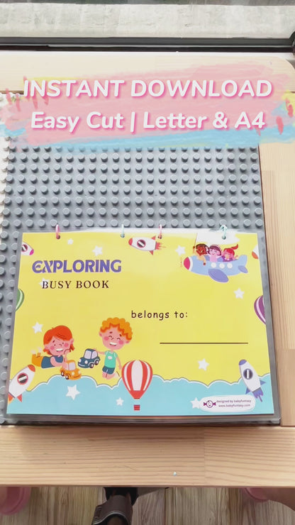 Exploring Busy Book Baby Funtasy video